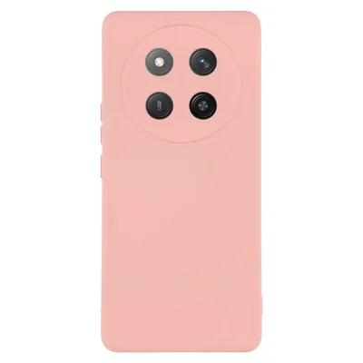 AMORUS Phone Case For Honor Magic7 Lite 5G / X9c 5G / X60 Pro 5G Precise Cutouts TPU Fiber Lining Shockproof Cover - Pink