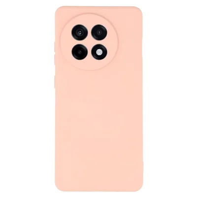 AMORUS för OnePlus Ace 5 Pro 5G / Ace 5 5G skal med exakta utskärningar, TPU, foder av fiber, chockabsorberande mobilskal - Rosa
