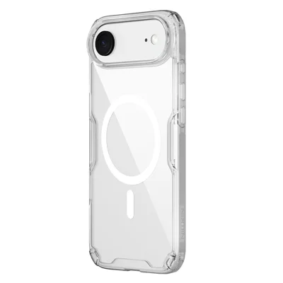 NILLKIN Nature Pro Series for iPhone Air Case Compatible with MagSafe TPU + PC Ultra Clear Phone Cover - Transparent