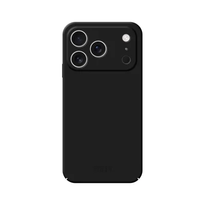 MOFI For iPhone 17 Pro Phone Case  JK Qin Series Skin-Touch Matte Anti-fingerprint Back Cover - Black