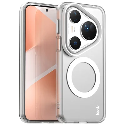 IMAK For Huawei Pura 80 Ultra Magnetic Case PC + TPU Protective Phone Back Cover - White