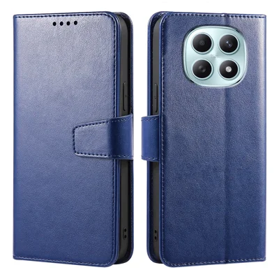 For Xiaomi Poco M8 5G / Redmi Note 15 5G (Global) / 15 4G (Global) Case Stand Card Holder Wallet Leather Phone Cover - Blue