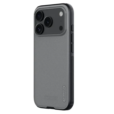 NILLKIN Super Frosted Shield Pro For iPhone 18 Pro / 17 Pro Case Matte PC TPU Clear Black Phone Back Cover