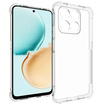 For Honor 400 Smart 5G / 4G / X7d 4G TPU Phone Case Non Slip Transparent Mobile Phone Cover