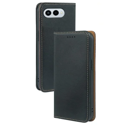 For T-Mobile REVVL 8 Case Wallet RFID Blocking Leather Phone Cover Strong Magnetic Closure - Black