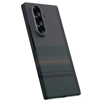 BENKS Für Samsung Galaxy Z Fold7 5G Hülle Kevlar Aramid-Faser Aurora Weave Handyhülle Kompatibel mit MagSafe