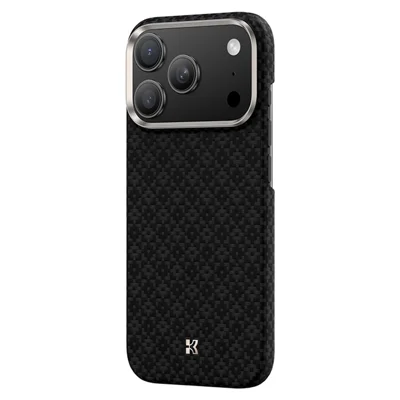 BENKS C1 For iPhone 18 Pro / 17 Pro Case Aramid Fiber Diamond Texture Woven Phone Cover Compatible with MagSafe