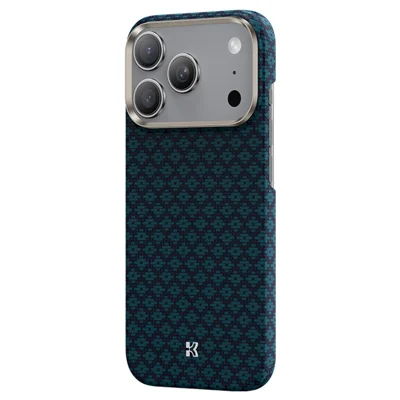 BENKS C1 For iPhone 18 Pro Max / 17 Pro Max Case Aramid Fiber Woven Phone Cover Compatible with MagSafe - Blue