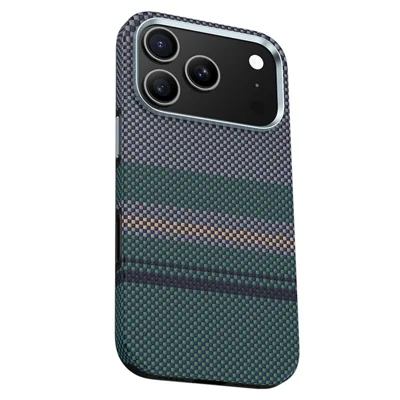 BENKS For iPhone 17 Pro Max Magnetic Case Aramid Fiber Fiber Phone Back Cover Floating Weave Design