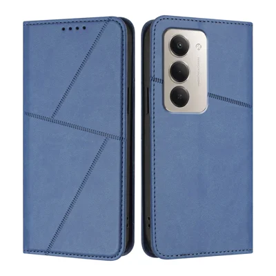 For Xiaomi Redmi 15 5G (EU) (171mm) / Xiaomi Redmi 15 4G (EU) (171mm) Wallet Case Magnetic Closure Leather Flip Phone Cover with Stand - Royal Blue