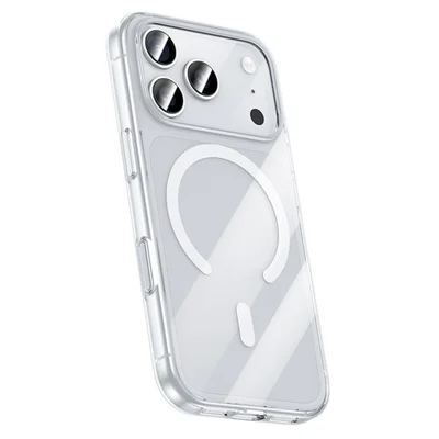 BENKS For iPhone 17 Pro Magnetic Case TPU PC Clear Phone Cover Compatible with MagSafe