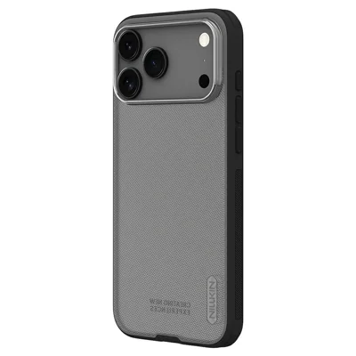 NILLKIN Super Frosted Shield Pro For iPhone 18 Pro Max / 17 Pro Max Case Matte PC TPU Clear Black Phone Back Cover