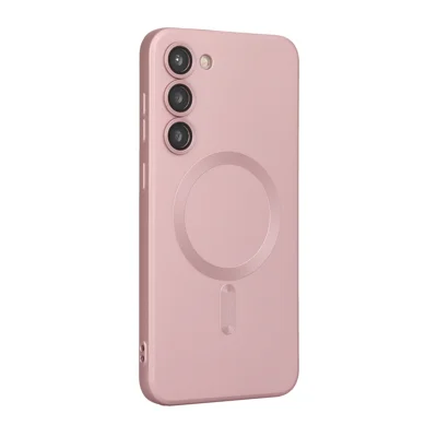 ENKAY HAT PRINCE For Samsung Galaxy A14 5G Magnetic Case   Scratch Proof TPU Phone Shell - Pink