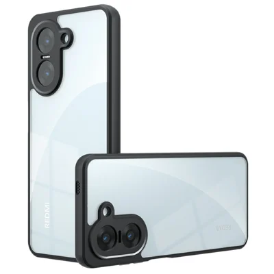 For Xiaomi Redmi A5 4G (171.7mm)  /  Poco C71 4G Case TPU + PC Shockproof Clear Phone Cover