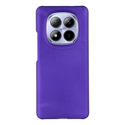 Voor Xiaomi Redmi Note 15 Pro 5G hoesje Hard PC Stootvrij Mat Minimale Telefoonhoes - Paars