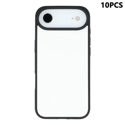 10Pcs / Pack For iPhone Air Case Shockproof PC+TPU Phone Cover Support Heat Transfer Printing