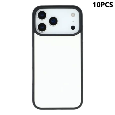 10Pcs / Pack For iPhone 18 Pro Max / 17 Pro Max Case Shockproof PC+TPU Phone Cover Support Heat Transfer Printing