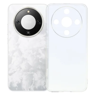 För Honor X70 5G / X9d 5G / Magic8 Lite 5G Skal Vattenmärkesresistent TPU Transparent Telefonbaklåda