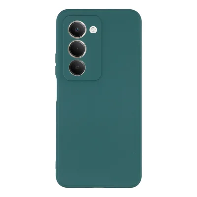 For Xiaomi Redmi 15 4G (EU) (171mm) / Redmi 15 5G (EU) (171mm) Case Precise Cutouts Straight Edge TPU Shockproof Phone Cover - Army Green