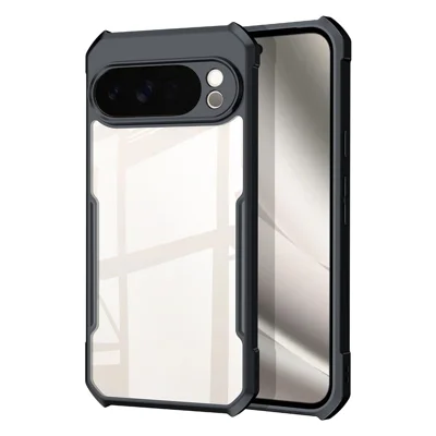 XUNDD For Google Pixel 10 Pro XL Case Dropproof TPU + Acrylic Clear Back Phone Cover