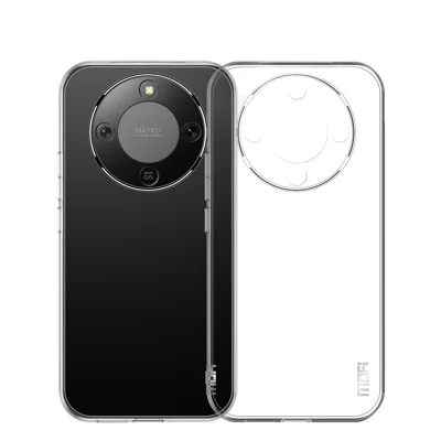 For Honor X70 5G Clear Phone Case MOFI Ultra-Thin TPU Phone Back Cover - Transparent