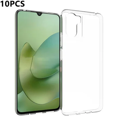 10Pcs / Pack For Motorola Moto G06 Power 4G / G06 4G Case Watermark Free TPU Protective Clear Phone Cover