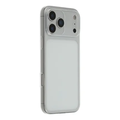For iPhone 18 Pro Max / 17 Pro Max Case Glossy Watermark Resistant TPU Clear Phone Back Cover Precision Cutouts