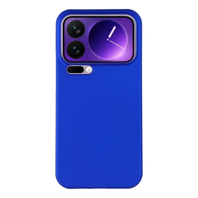 For Xiaomi 17 Pro Case Hard PC Drop Proof Frosted Minimalist Phone Cover - Navy Blue
