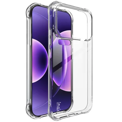 IMAK For Xiaomi 17 Pro Max Case TPU Phone Cover Airbag Shockproof Protection - Transparent