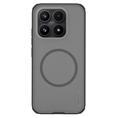 NILLKIN Super Frosted Shield Pro til Xiaomi 17 Magnetisk Etui Matt PC TPU Gennemsigtig Sort Telefon Bagdækning
