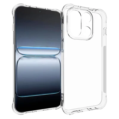 For OnePlus 15 5G TPU Phone Case Non Slip Transparent Mobile Phone Cover