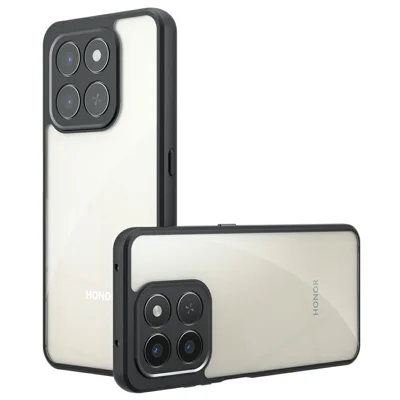 Clear Phone Case for Honor 400 Smart 5G / 4G / X7d 4G TPU + PC Shockproof Cover
