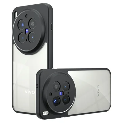 For vivo X300 Pro 5G Case TPU + PC Shockproof Clear Phone Cover