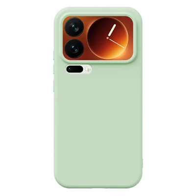 YCADEN Per Xiaomi 17 Pro Custodia Tagli Precisi TPU Copertura Posteriore del Telefono - Verde Erba