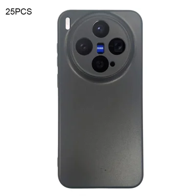 Großeinkauf 25 Stück für vivo X300 5G Hülle 1,2 mm TPU Matt Handyhülle - Schwarz