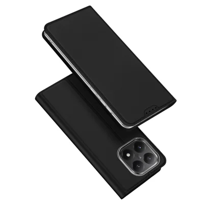 DUX DUCIS For Xiaomi 15T Case  Skin Pro Series Leather Stand Cover Card Holder - Black