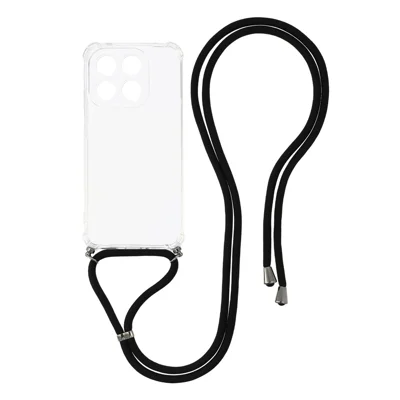 Funda para Xiaomi 15T con esquinas reforzadas, cubierta transparente de TPU con cordón