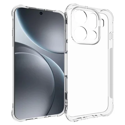 För Oppo Find X9 Pro 5G TPU mobilskal Slipfritt Transparent Skal för Mobiltelefon