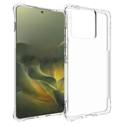 Capa de Telefone Motorola Edge 70 5G Clear Case Anti-Shock TPU com Cantos Reforçados