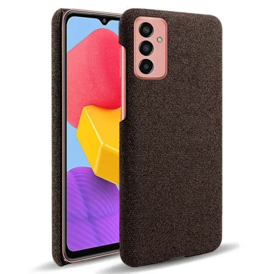 Für Samsung Galaxy M13 4G Mobiltelefon Hülle Hülle Stoßdämpfer - Braun