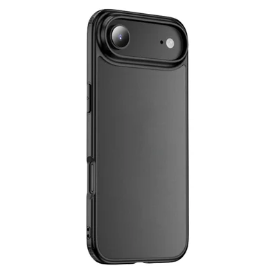 iPhone Air Case Airbag Anti Drop TPU PC Handyhülle - Matt Schwarz