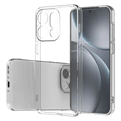 Funda de teléfono ultra delgada y flexible de TPU transparente para Oppo Find X9 Pro 5G