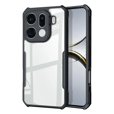 Cover per Oppo Find X9 Pro 5G di XUNDD Antiurto TPU + Custodia posteriore trasparente in acrilico