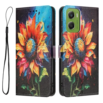 Custodia Motorola G06 Con Portafoglio E 4 Slot Per Carte &ndash; Pelle Pieghevole Magnetica &ndash; ICatchy