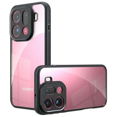 För Oppo Find X9 Pro 5G skal TPU + PC chockabsorberande klart telefonhölje