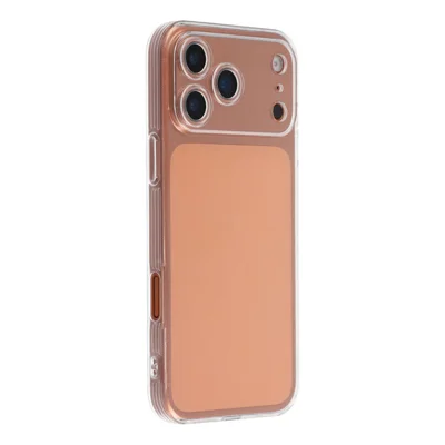 Til iPhone 17 Pro Case stødfast 1,5 mm tykkelse klart TPU-telefonhylster