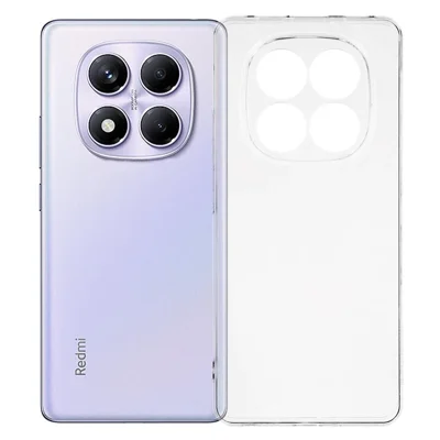 For Xiaomi Redmi Note 14 Pro 4G Case Shockproof 1.5mm Thickness Clear TPU Phone Cover