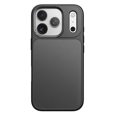 ROCK til iPhone 17 Pro Max telefonbeskyttelse Skin-Touch PC+TPU stødfast bagside - Sort