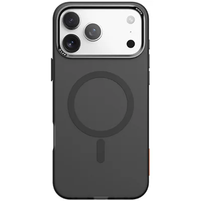 ROCK til iPhone 17 Pro Max Case kompatibel med MagSafe Metalensbeskyttelse TPU + PC Matte telefonbeskyttelse - Sort