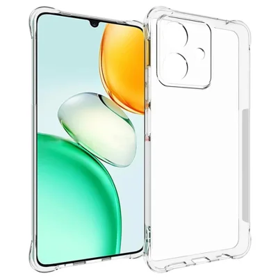 For Honor Play10 4G Clear TPU Case WANLONFENG TM Series 2.0mm Phone Back Cover - Transparent